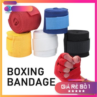 [FREESHIP]- Băng Boxing, Băng Quấn Tay Đấm Bốc Võ Thuật 5m, Dây Quấn Tán Thủ Muay Thái (1 Cặp) - LOI59 SPORTS