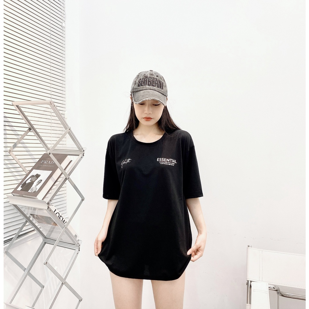 Áo thun nam nữ unisex YOUTH form rộng cổ tròn tay lỡ vải Cotton Mát Mịn FreeSize - Nhiều Mẫu - AP