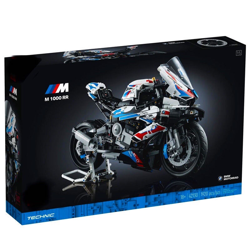 Đồ Chơi Xếp Hình Technic K7800 Lắp Ráp Mô Hình Mô Tô M1000RR Motorcycle 1920 Mảnh Ghép