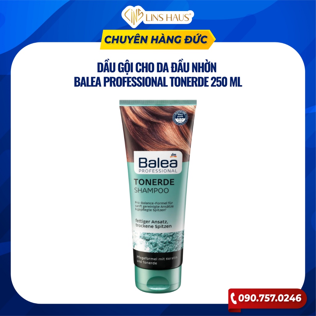 Dầu gội Balea Tonerde dành cho da nhờn 250ml