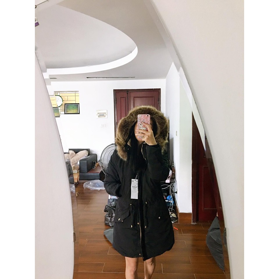 Áo khoác PK mũ lông | BigBuy360 - bigbuy360.vn