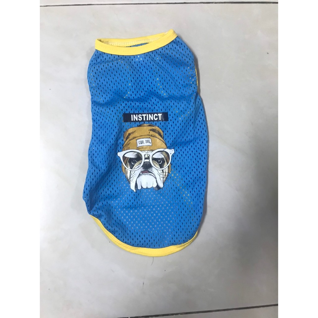 ÁO LƯỚI HÈ 3 LỖ CHO CHÓ MÈO