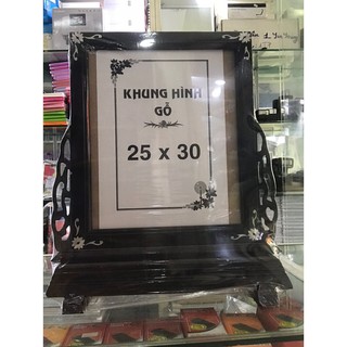 khung hình thờ có chân 25x30