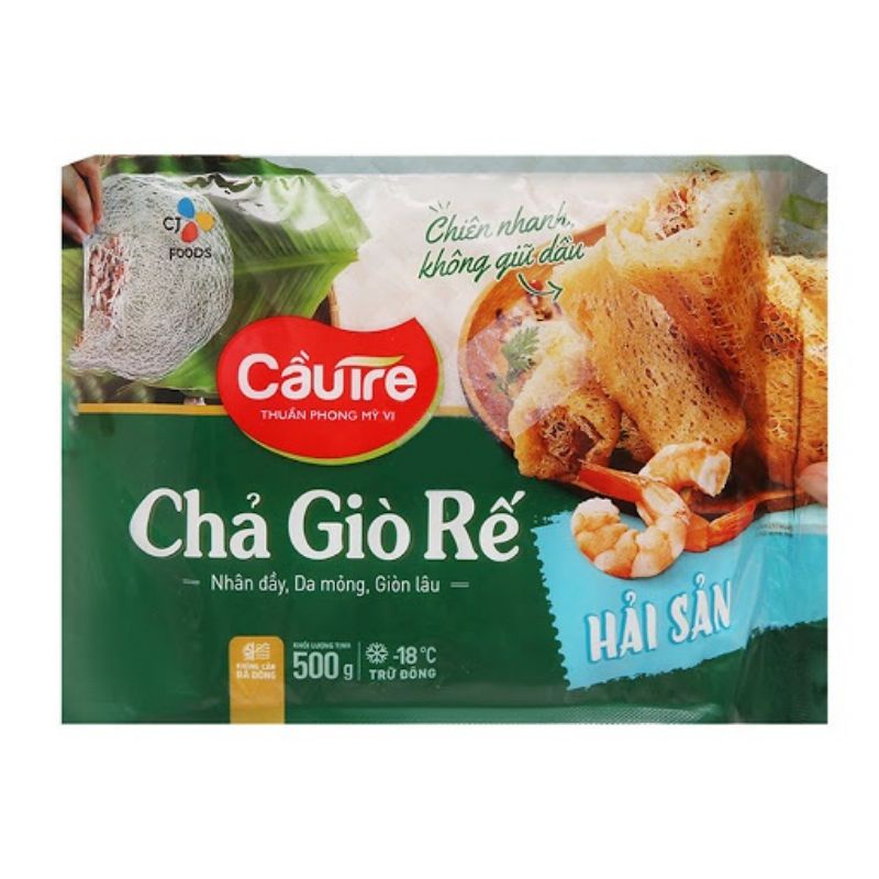 Chả giò rế hải sản Cầu Tre 500gr