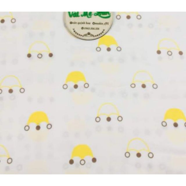 Vải xô nhật 2 lớp siêu cute