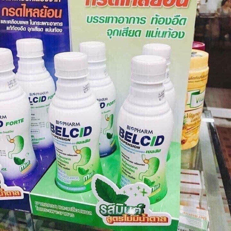 nước bao tử belcid 240ml thái lan