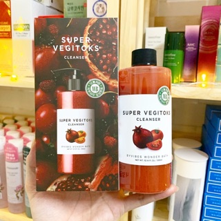 Sữa Rửa Mặt Thải Độc Sủi Bọt Rau Củ Super Vegitoks Cleanser