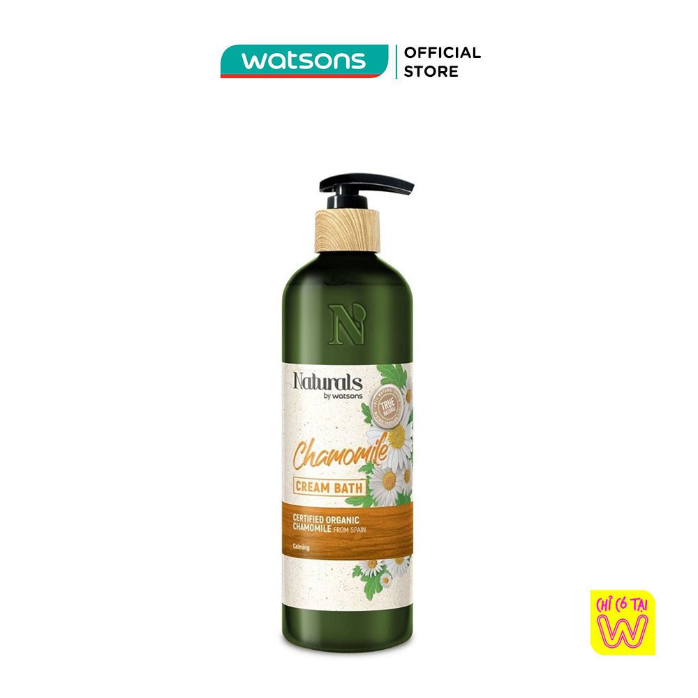 Sữa Tắm Naturals By Watsons True Natural Chamomile Chiết Xuất Hoa Cúc 490ml