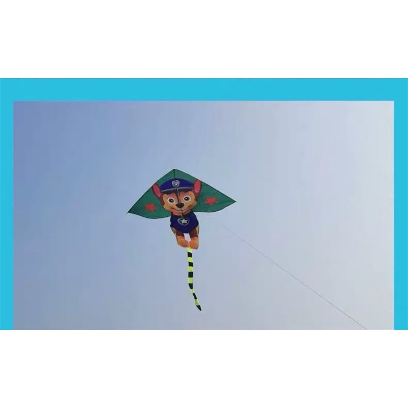 Diều CHÓ CỨU HỘ, paw patrol - TẶNG tay cầm thả diều 150 mét + Túi vải đựng (diều giá rẻ, diều 3d