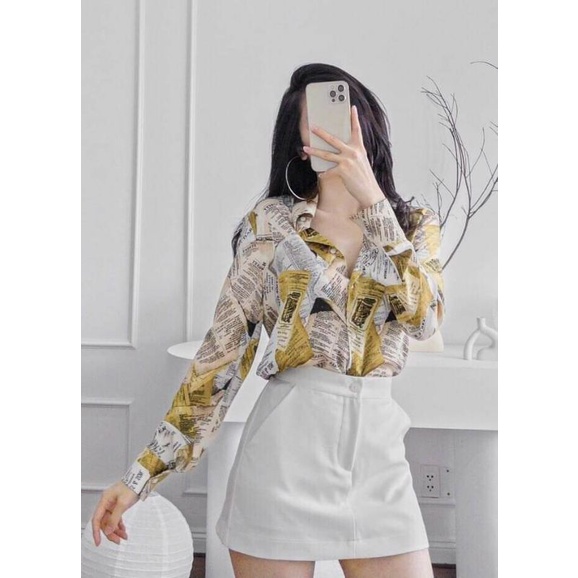 Áo somi vitage nhật