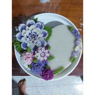 Khuôn Silicone Hoa Thược Dược to