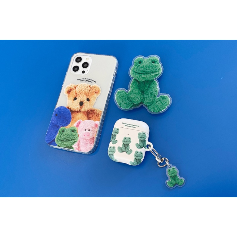 Korean earphone case   MoMoCase purchase Compatible for Airpods case  key ring