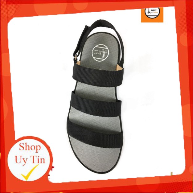 Giày sandal nam quai ngang thời trang Evest A253