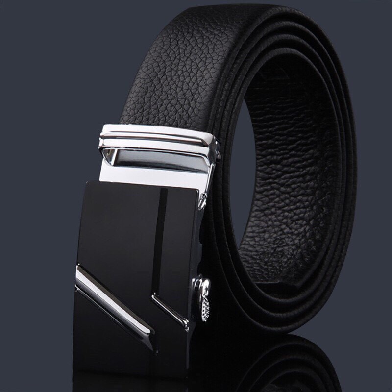 Thắt Lưng Nam  Dây Da Cao Cấp Flancoo FSP8S561(tặng thêm móc khoá cao cấp)