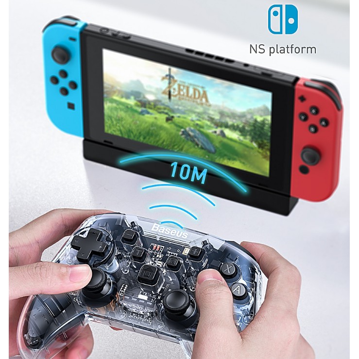 Tay cầm chơi game Bluetooth không dây Baseus