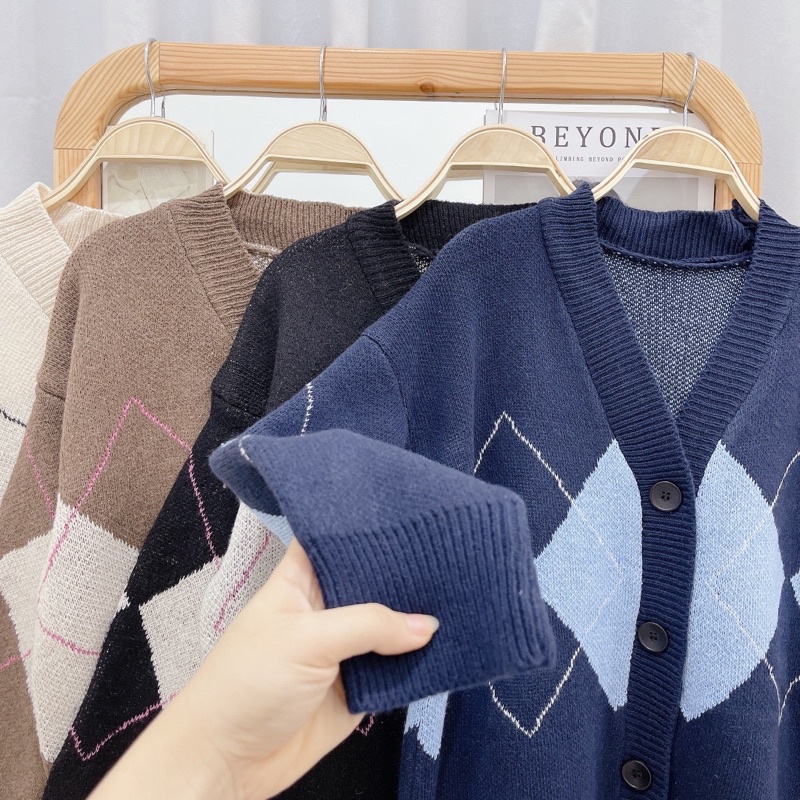 Áo cadigan len hàn quốc cao cấp | BigBuy360 - bigbuy360.vn