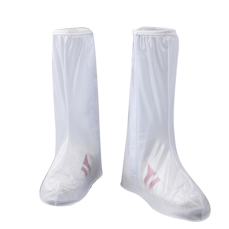 Vỏ bọc giày đi mưa dáng dài chống trượt không thấm nước có thể tái sử dụng tiện lợi