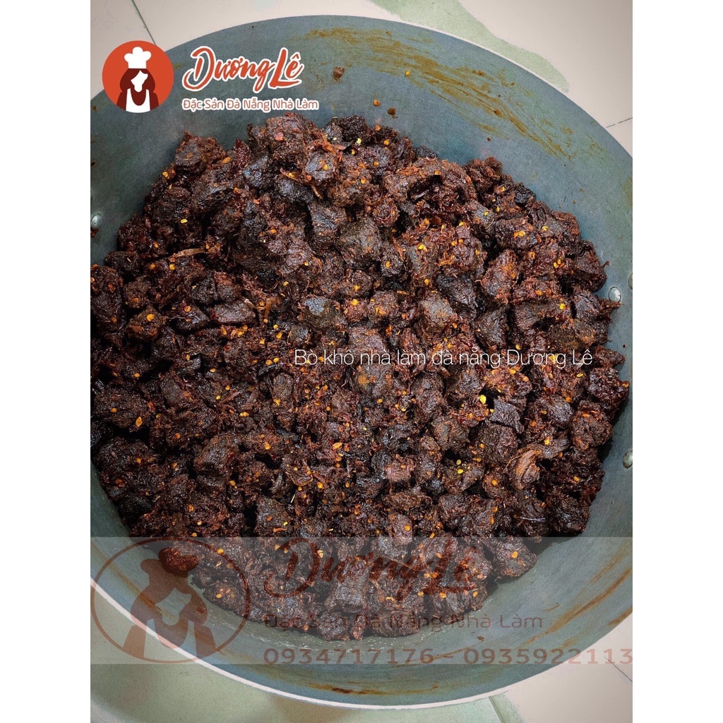 Bò Khô Viên Khô 500gr Đặc Sản Đà Nẵng Nhà Làm Dương Lê | BigBuy360 - bigbuy360.vn