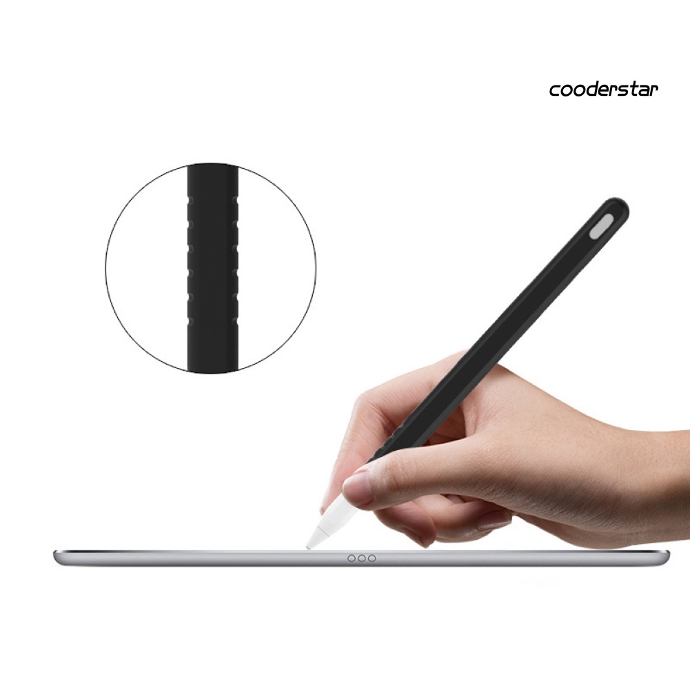 Vỏ silicon chống trượt bảo vệ bút cảm ứng táo 2