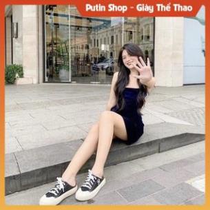 Giầy Sục MLB thể thao ny các màu hot đen trắng xanh  , giày lười đạp gót nữ bản đẹp full box , Putin Shop