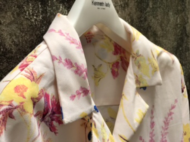 Sơ mi hoa 8SECOND dáng rộng ngang