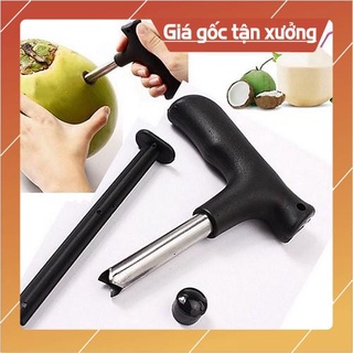 [HOT+FREE SHIP] Dụng cụ khui dừa siêu nhanh