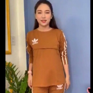 Bộ bầu kết hợp mặc sau sinh