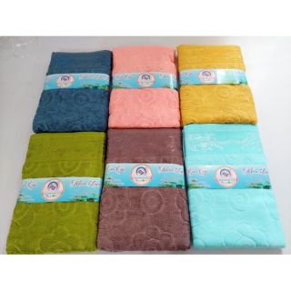 Khăn tắm modal hoa nổi 70-140 Hoakoyo.