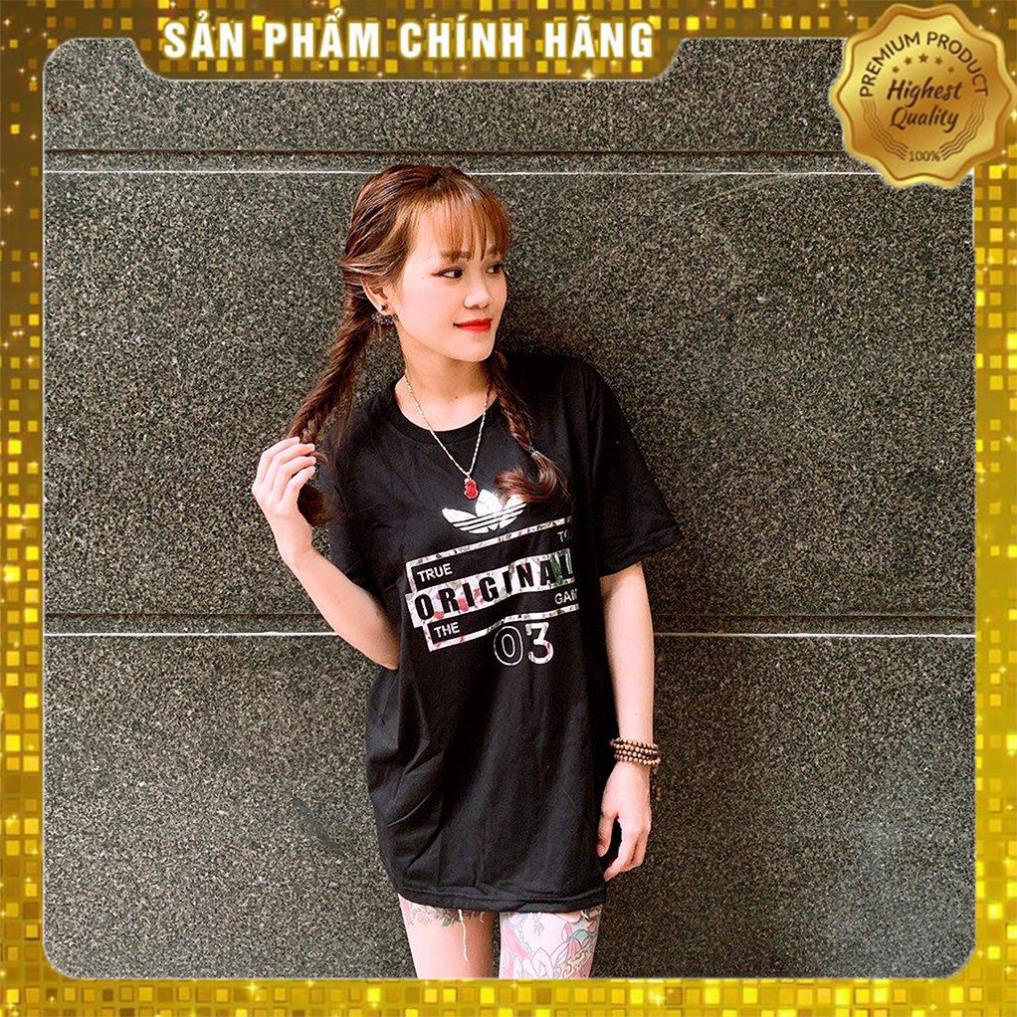 ÁO THUN NAM NỮ TAY NGẮN CỔ TRÒN FROM RỘNG ADIDAS