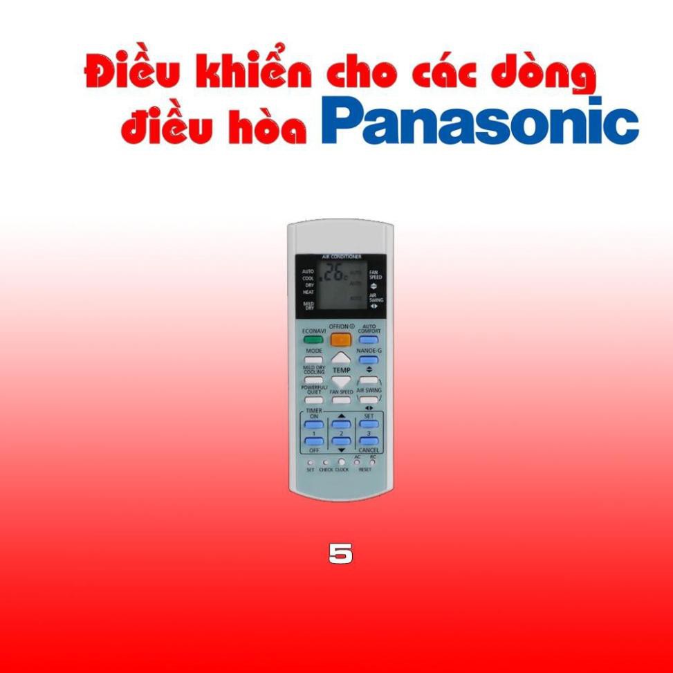 Điều khiển máy lạnh Remote điều hoà Panasonic đủ các mẫu HÀNG ĐẸP LOẠI CHẤT LƯỢNG TỐT PHÍM MỀM CHỐNG CHẢY NƯỚC