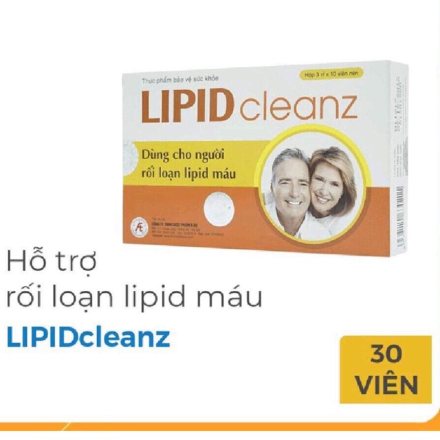Lipid Cleanz - Lipidcleanz cải thiện chứng rối loạn lipid máu