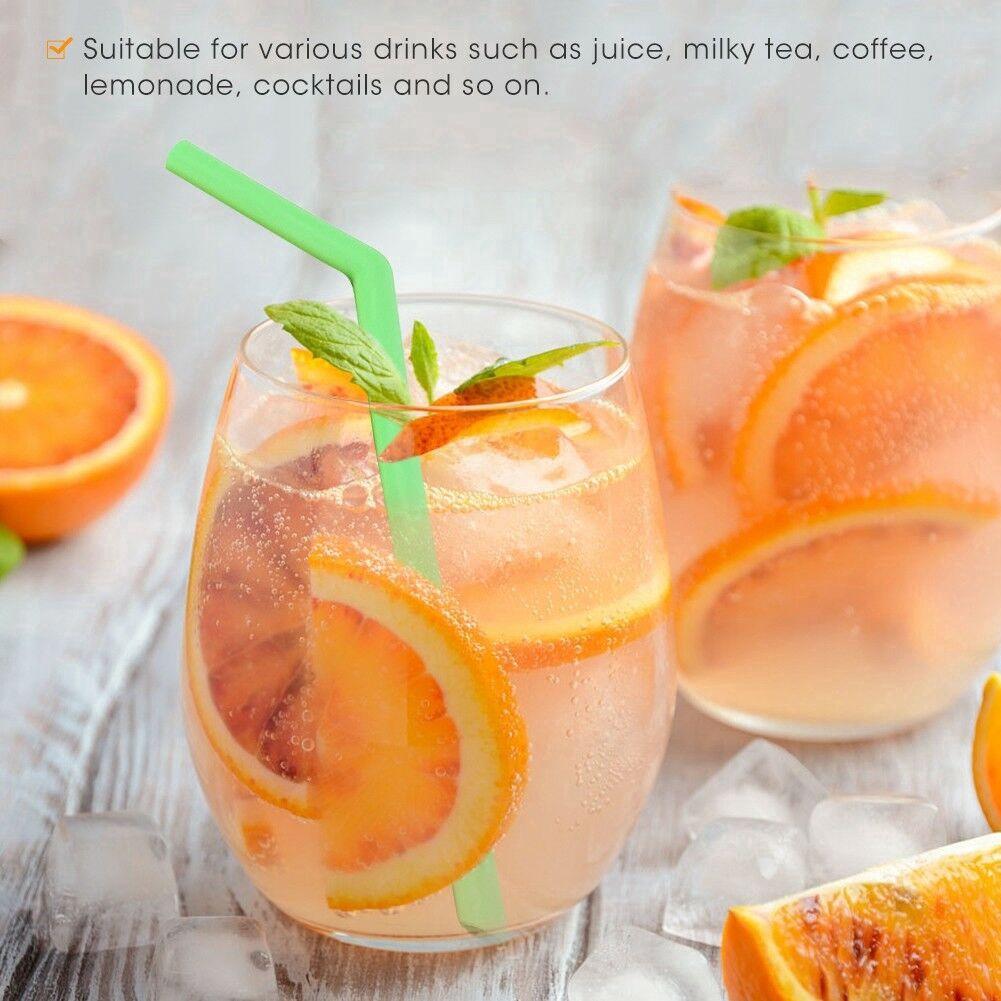 6/8 ống hút thân thiện với môi trường tốt cho sức khỏe kèm cọ rửa cao cấp