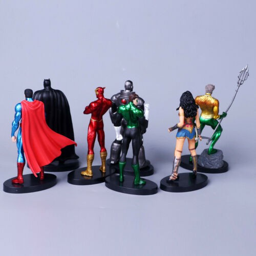 Bộ 7 Mô Hình Nhân Vật Siêu Anh Hùng Dc Justice League