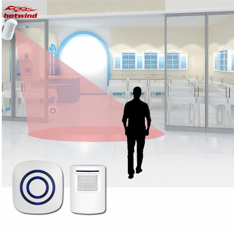 Chuông Cửa Cảm Biến Hồng Ngoại Không Dây