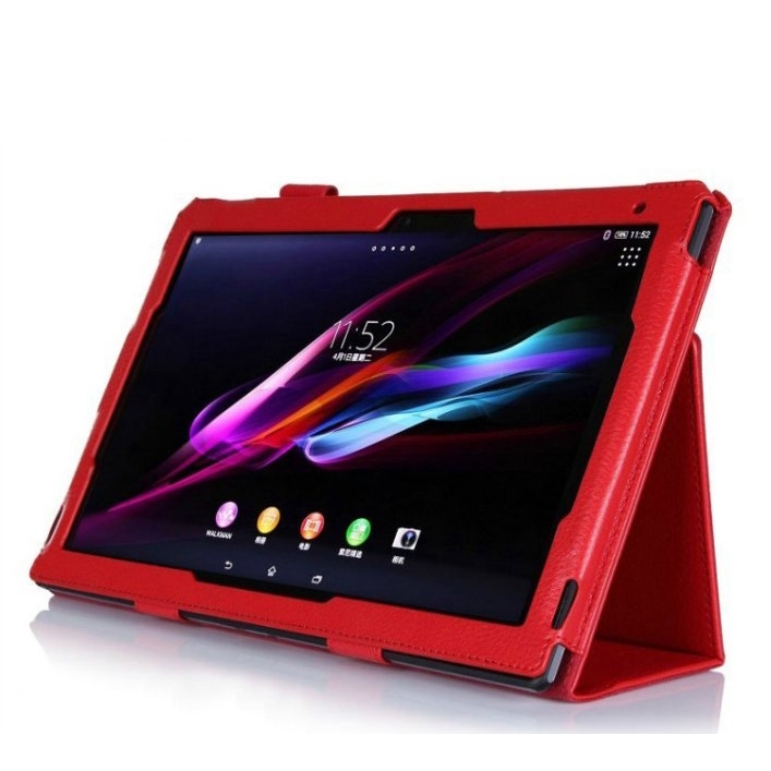 Bao da máy tính bảng pu có giá đỡ cho Sony Xperia Tablet Z Z2 Z4