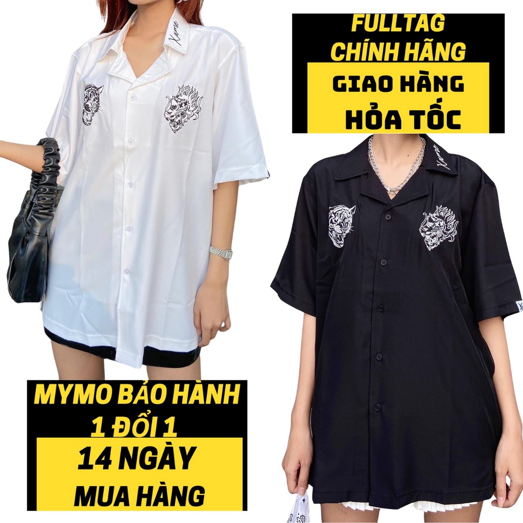 [FULLTAG CHÍNH HÃNG] Áo Sơmi 20ME DRAGON THÊU RỒNG FULLTAG | Sơ Mi Lụa Mềm CNK 100% | CHUẨN CAO CẤP 1:1 LOCAL BRAND