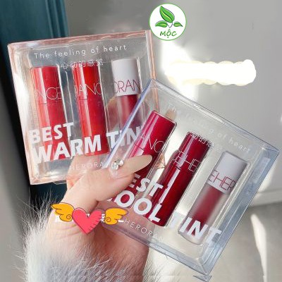 Set son tint, siêu lì Herorange lâu trôi, không thấm nước, VT 002