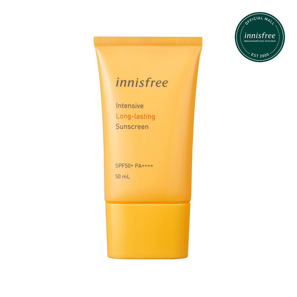 Kem chống nắng lâu trôi innisfree Intensive Long Lasting Sunscreen SPF50+ PA++++ 50ml