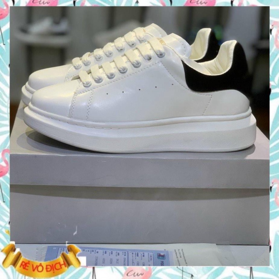 Giày Thể Thao Nam Nữ   Sneaker MC Q- Hàng 11 Gót Nhung Dây Lụa Cao Cấp [Full Box] | BigBuy360 - bigbuy360.vn