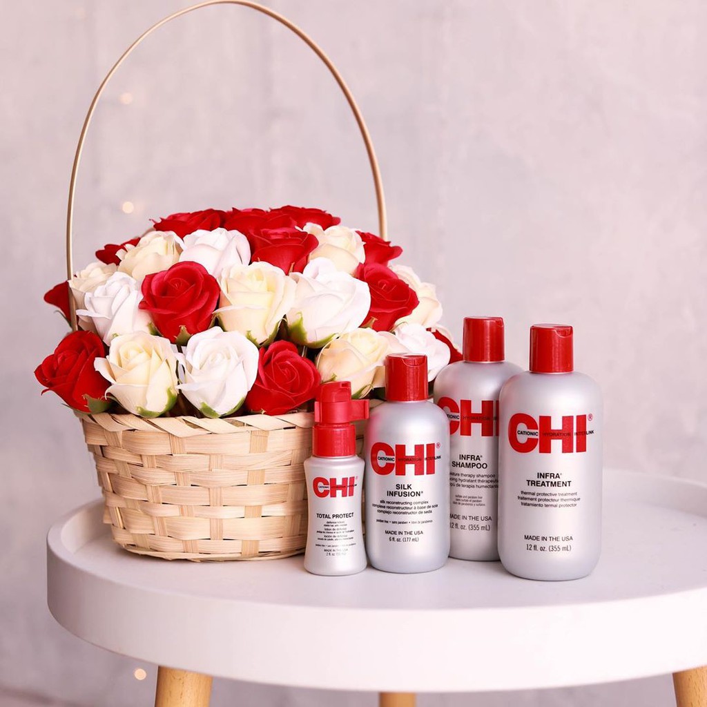 TINH DẦU DƯỠNG TÓC CHI SILK INFUSION 15ML l HÀNG CHÍNH HÃNG | BigBuy360 - bigbuy360.vn