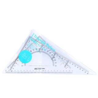Bộ thước học sinh eke 25cm deli 6425
