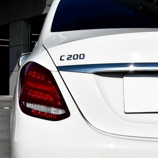 Sản Phẩm  Decal tem chữ E300, E200 dán đuôi xe hơi ..