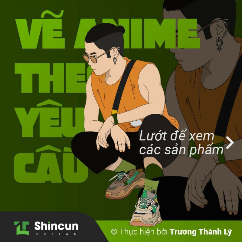 Vẽ Anime theo yêu cầu