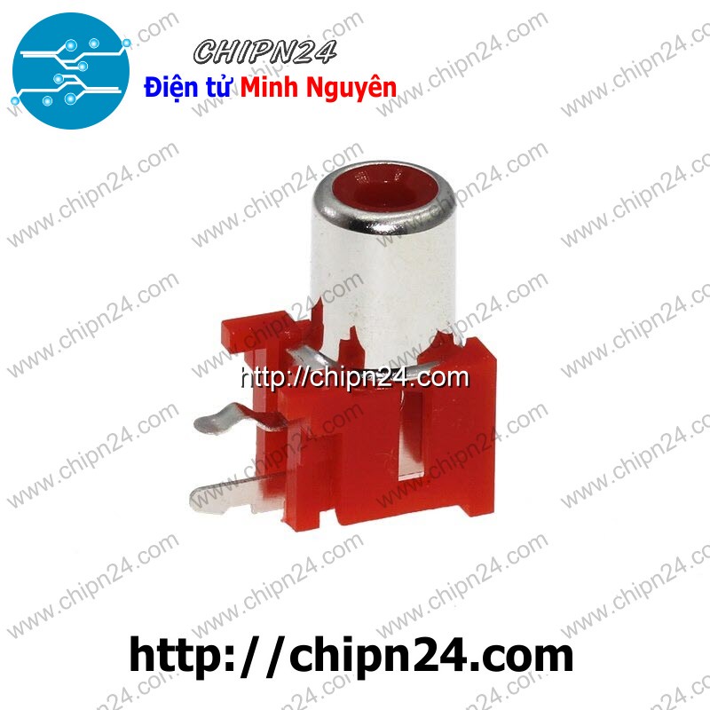 [3 CÁI] (G25) Jack cắm Audio RCA AV5 1 chấu (Jack Âm thanh AV Bông sen hàn board) - [Chọn Loại]