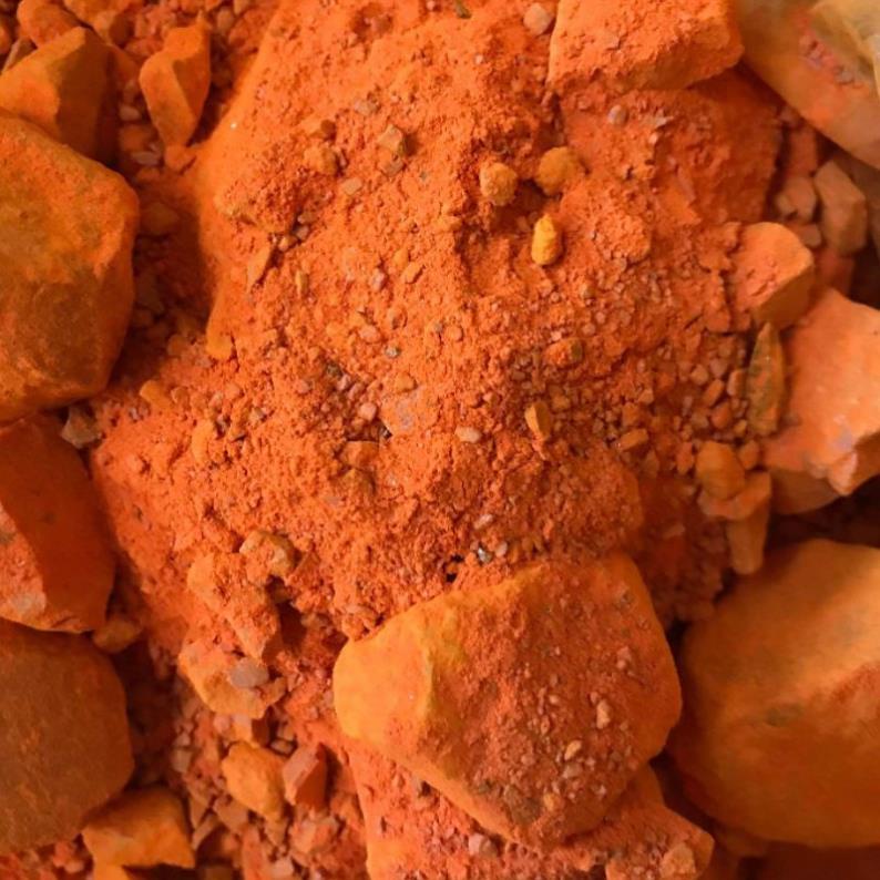 Đá hùng hoàng, bột hùng hoàng 100g