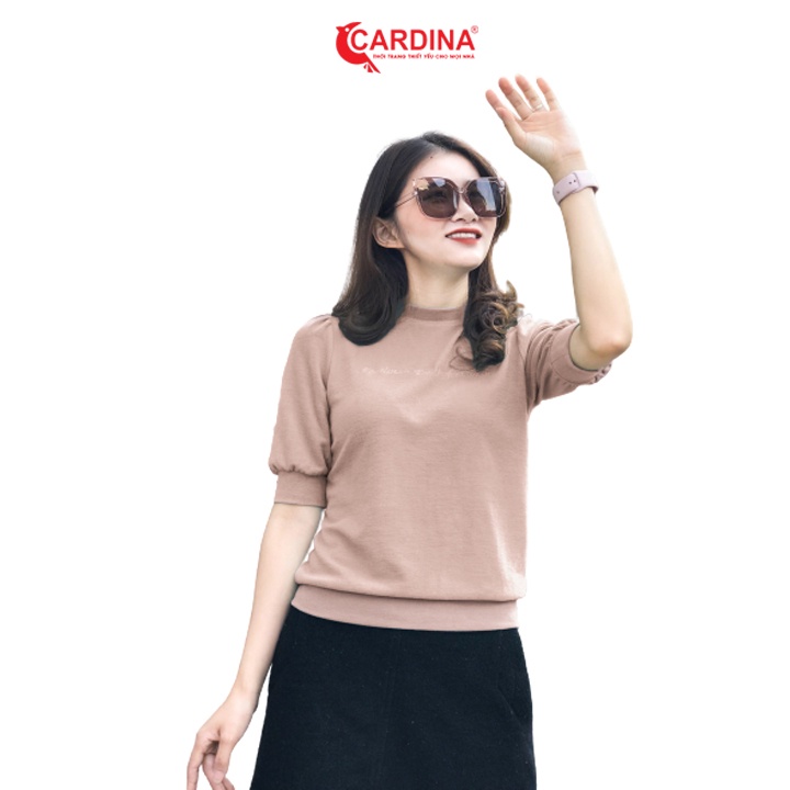 Áo Nỉ Nhung Nữ 𝐂𝐀𝐑𝐃𝐈𝐍𝐀 Vai Bồng Tay Lỡ Nhẹ Nhàng, Nữ Tính AFN | BigBuy360 - bigbuy360.vn