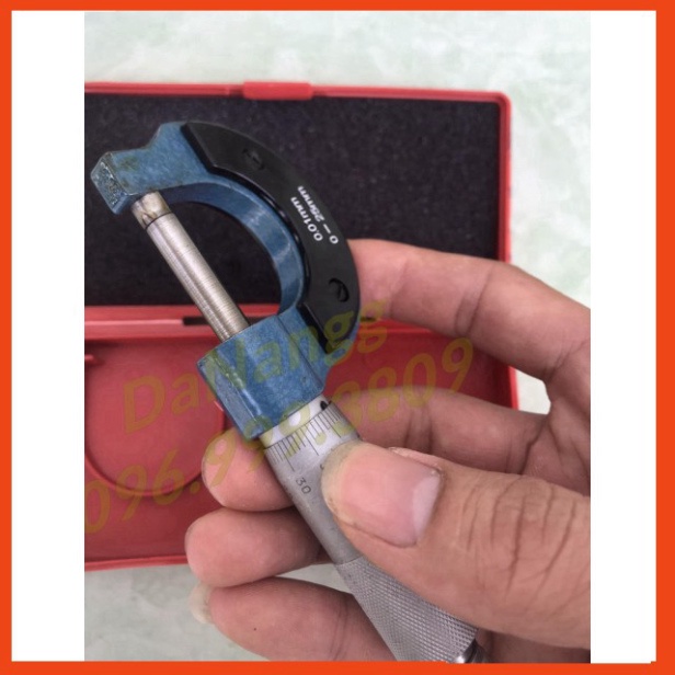 Thước kẹp panme cơ khí đo ngoài 0-25mm, đo dây đồng