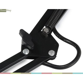 Chân micro kẹp bàn cỡ lớn NB-39 có dây (Đen)