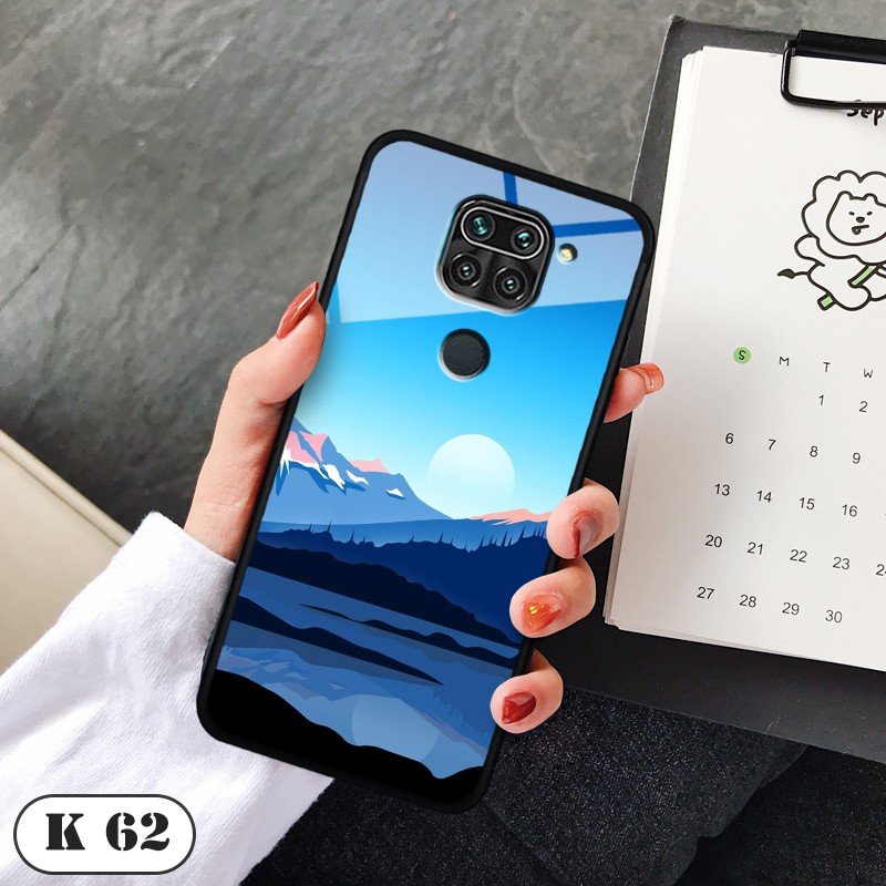 Ốp lưng kính 3D cho Xiaomi Redmi Note 9- Redmi 10X