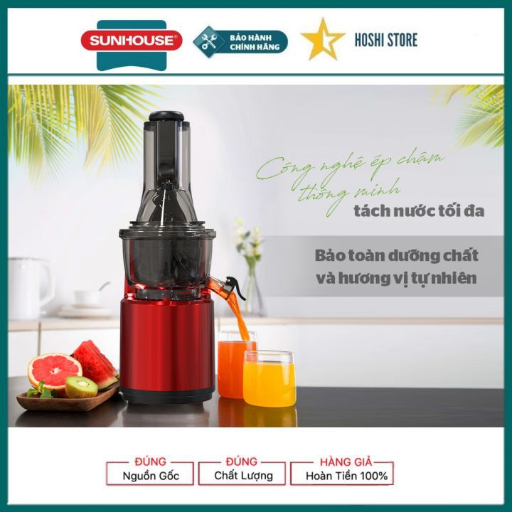 Máy ép hoa quả, trái cây. Máy ép chậm SUNHOUSE MAMA SHD5505